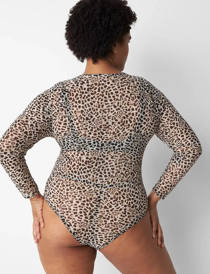 Sheer Mesh Bodysuit