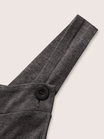 Supersoft Essentials Solid Pleated Pocket Jumpsuit