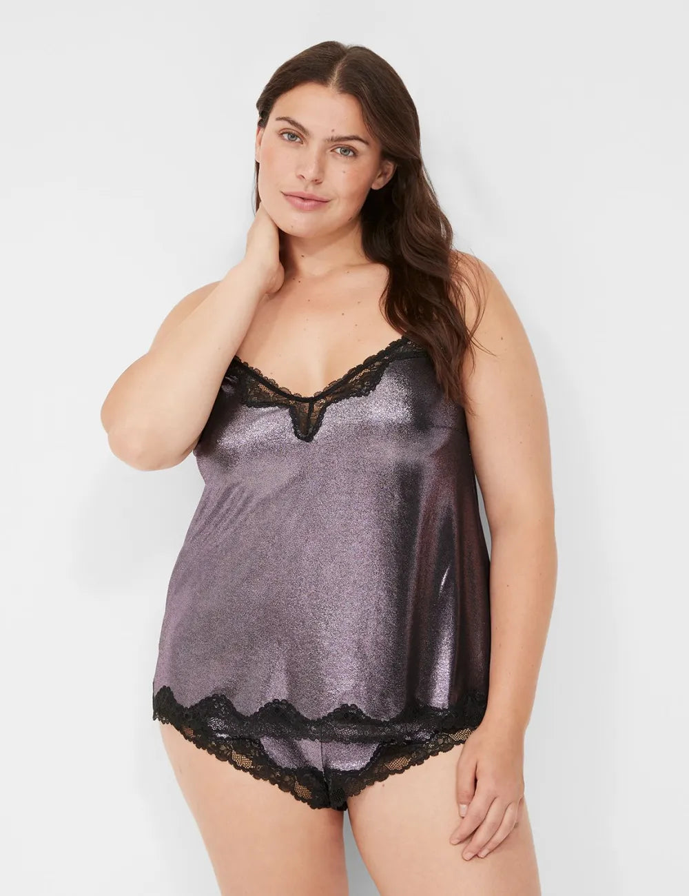 Foil Shine Cami & Short Set