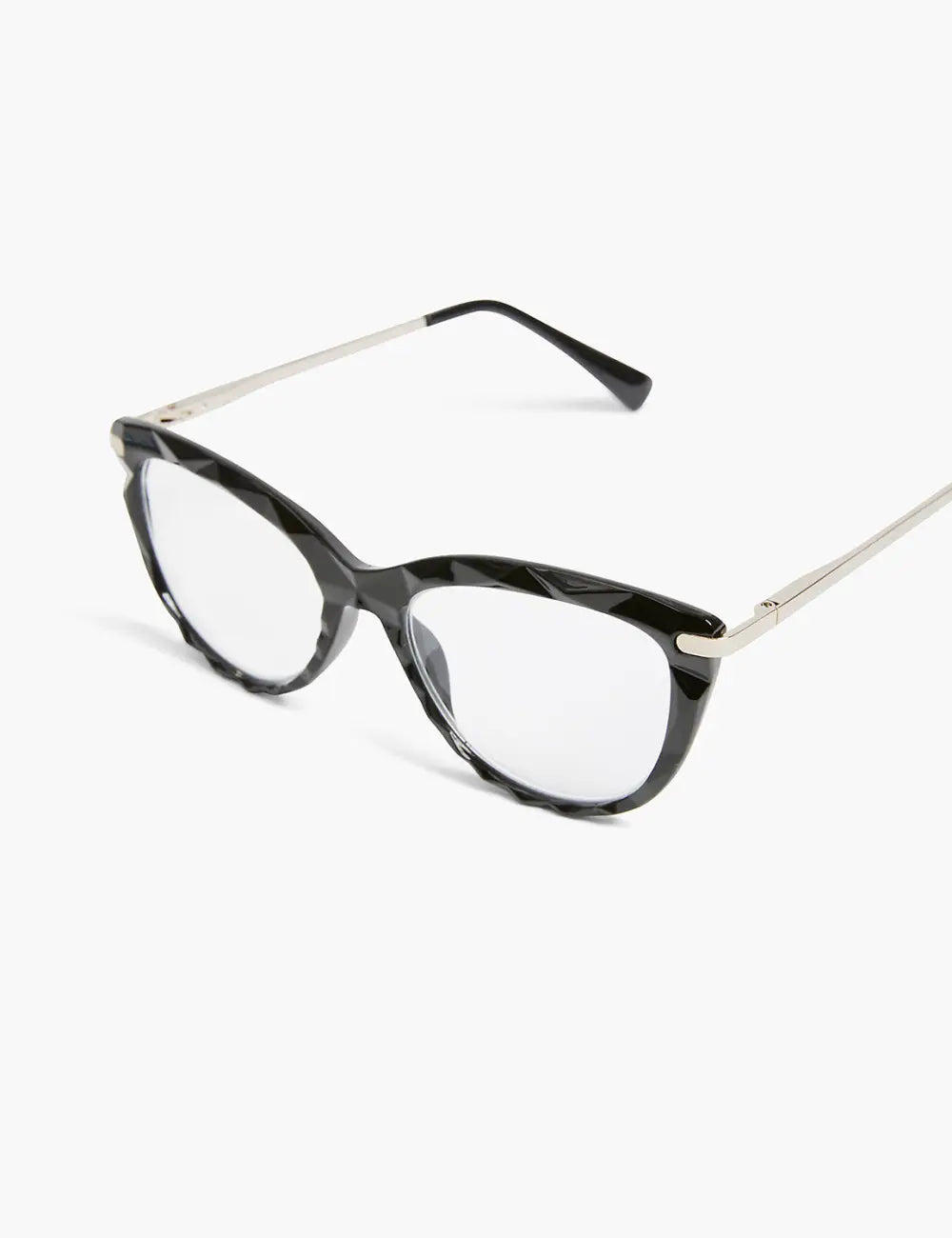 Textured Cateye Reader Glasses