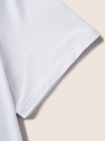 Supersoft Essentials Solid Basic Knit T-Shirt