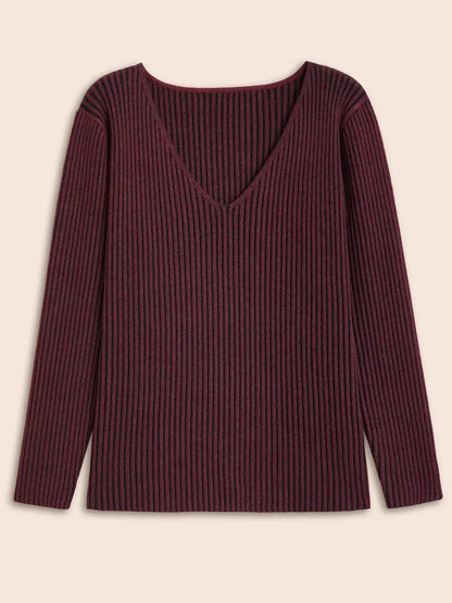 Supersoft Essentials Texture V Neck Pullover