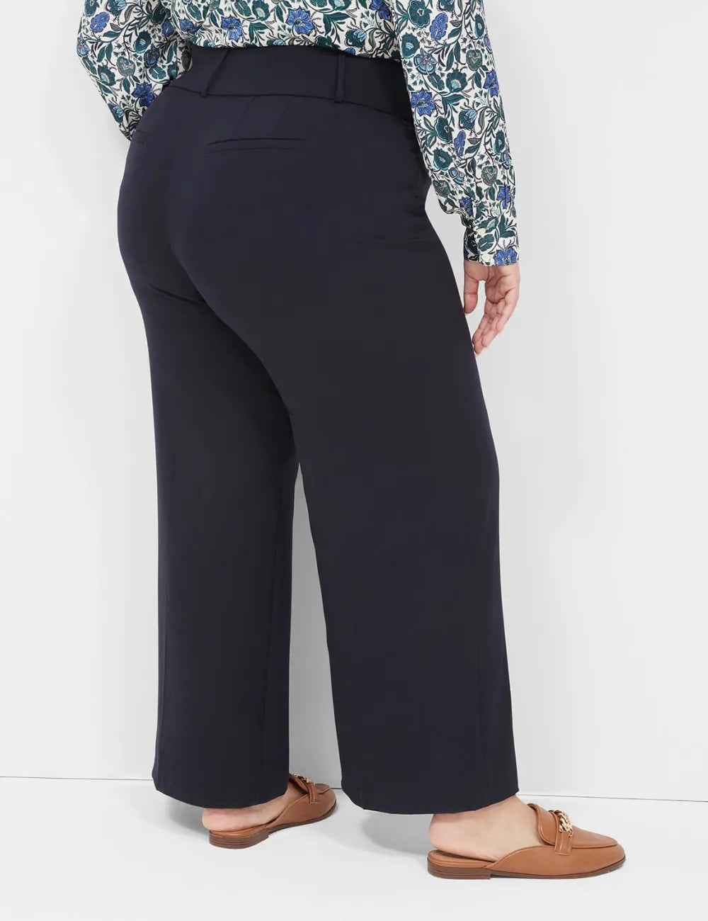 High-Rise Perfect Drape Wide Leg Pant