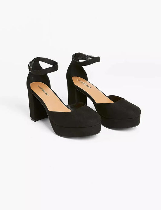 Dream Cloud Closed-Toe Platform Block Heel