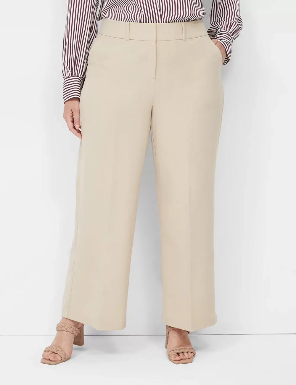 High-Rise Perfect Drape Wide Leg Pant