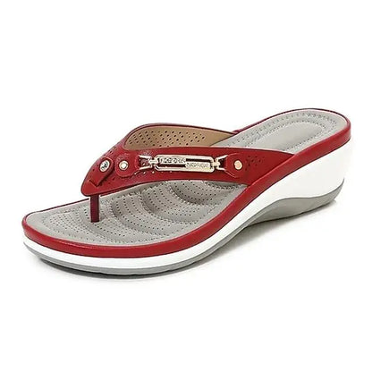 Women's Slippers Rhinestone Flip-Flops
