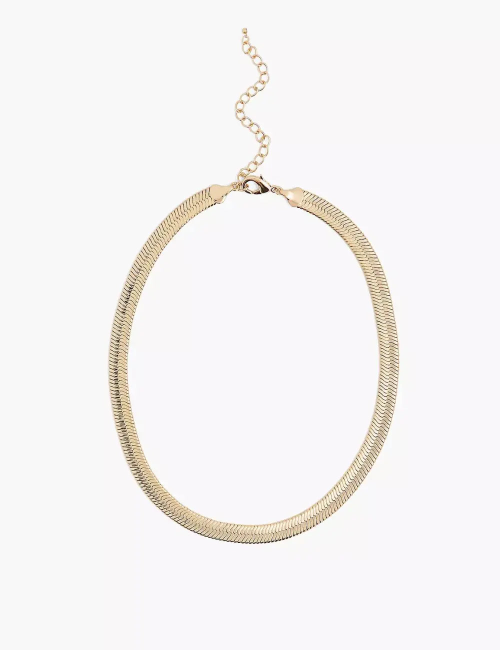Demi-Fine Flat Chain Necklace