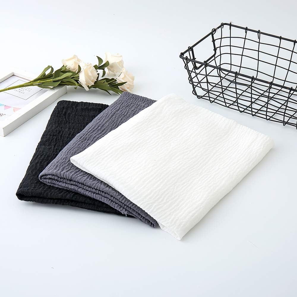 Soft Cotton Hemp Scarf Wrap Long Hijab Scarves for Women