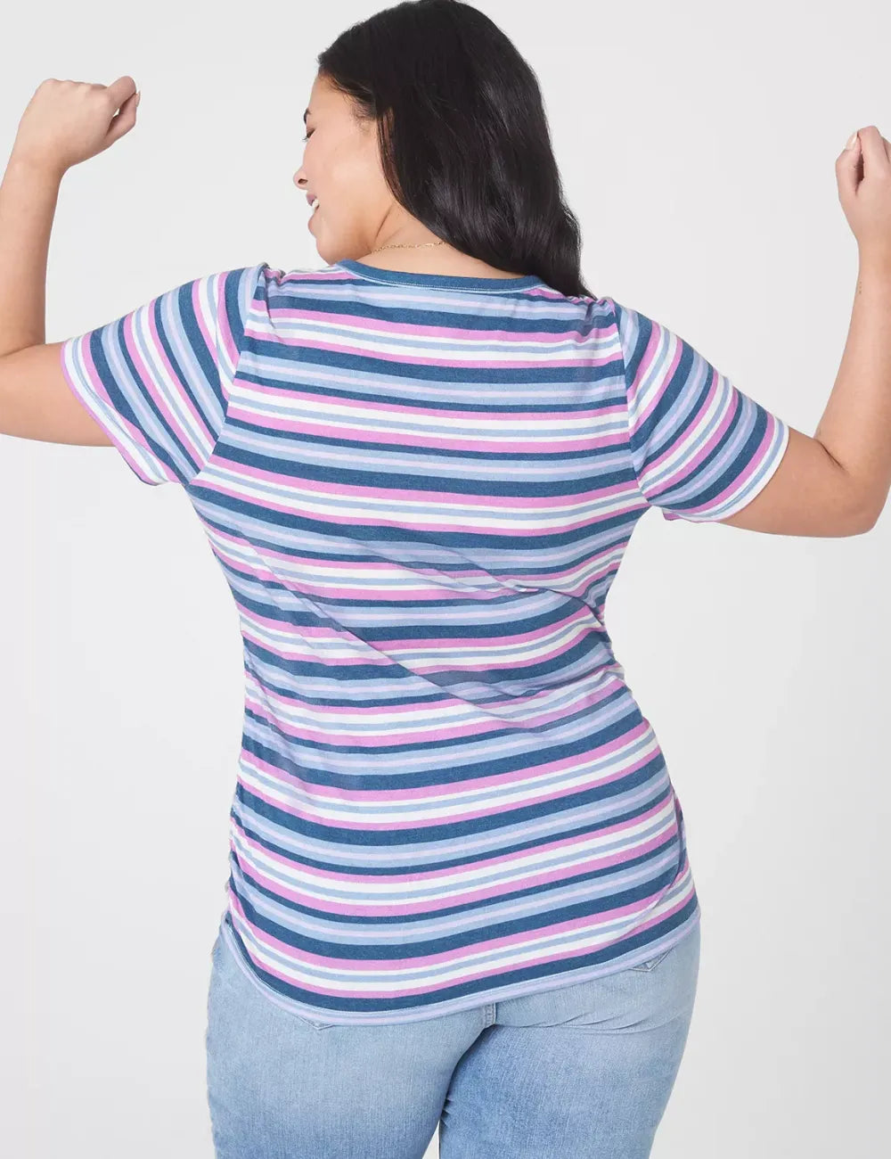 Modern Jersey Side-Ruched Tee