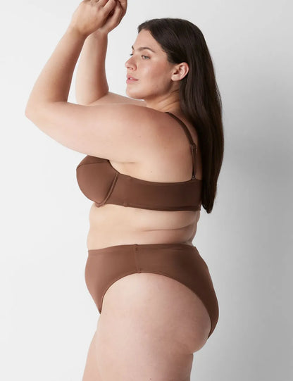 Underwire Balconette Swim Bikini Top