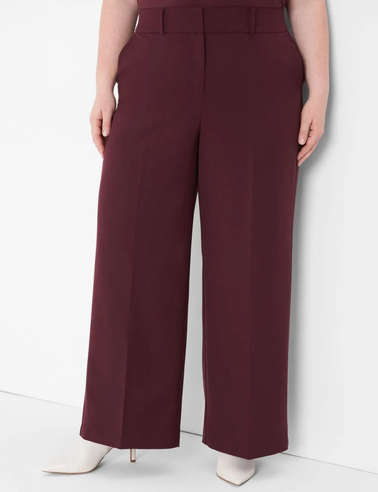 High-Rise Perfect Drape Wide Leg Pant