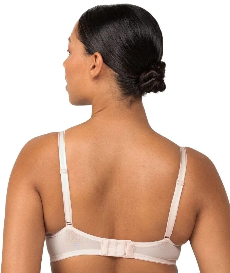 Sheer Minimizer Bra - Nude Pink