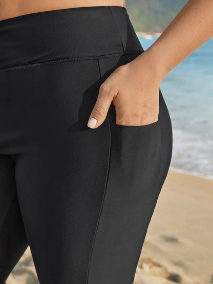 Hips Contour Curvy Pockets Swim Bottoms