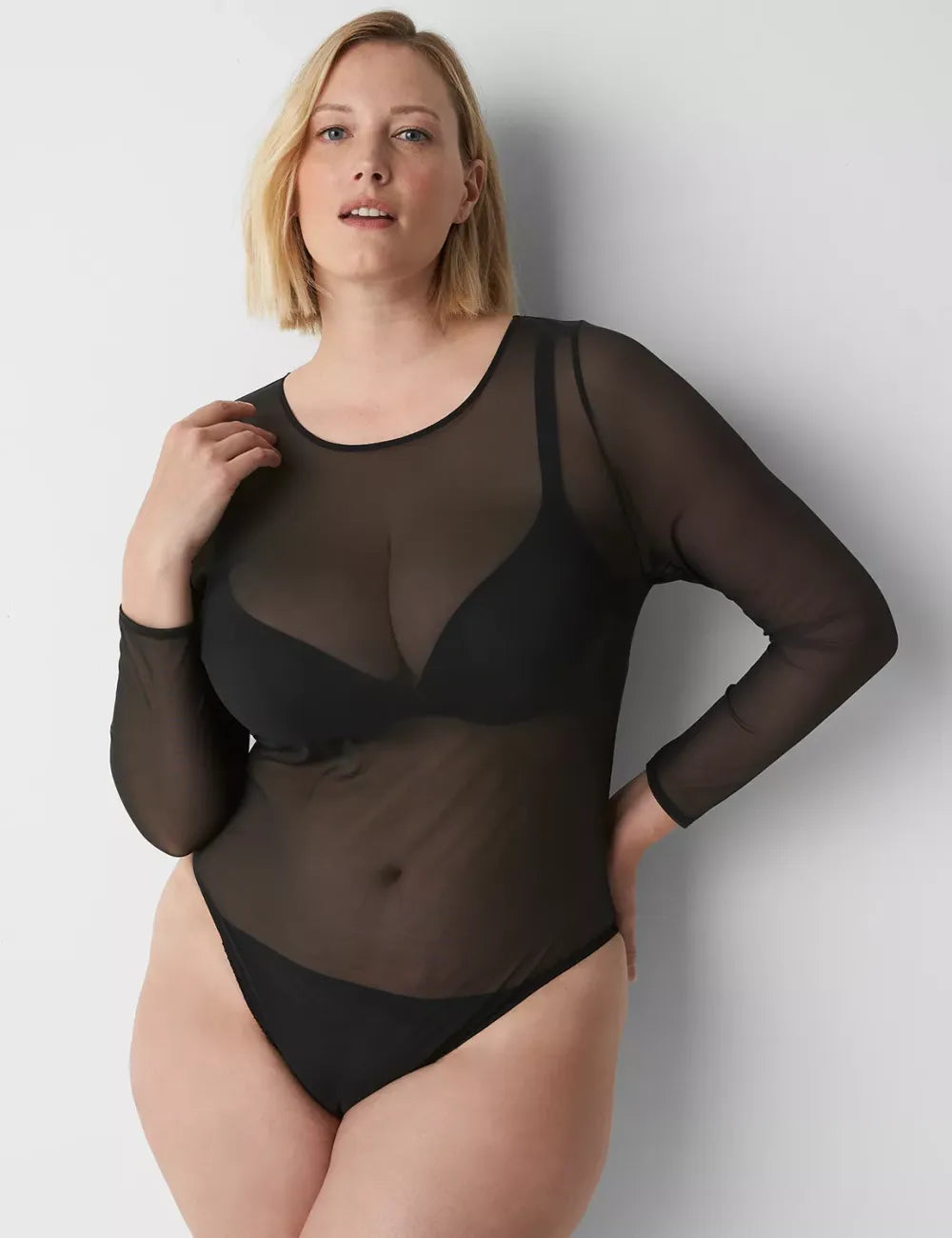Sheer Mesh Bodysuit