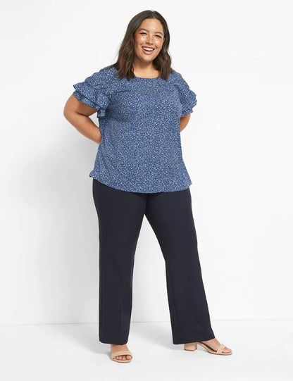 Curvy Fit Perfect Drape Straight Pant