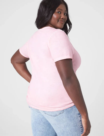 Modern Jersey Side-Ruched Tee