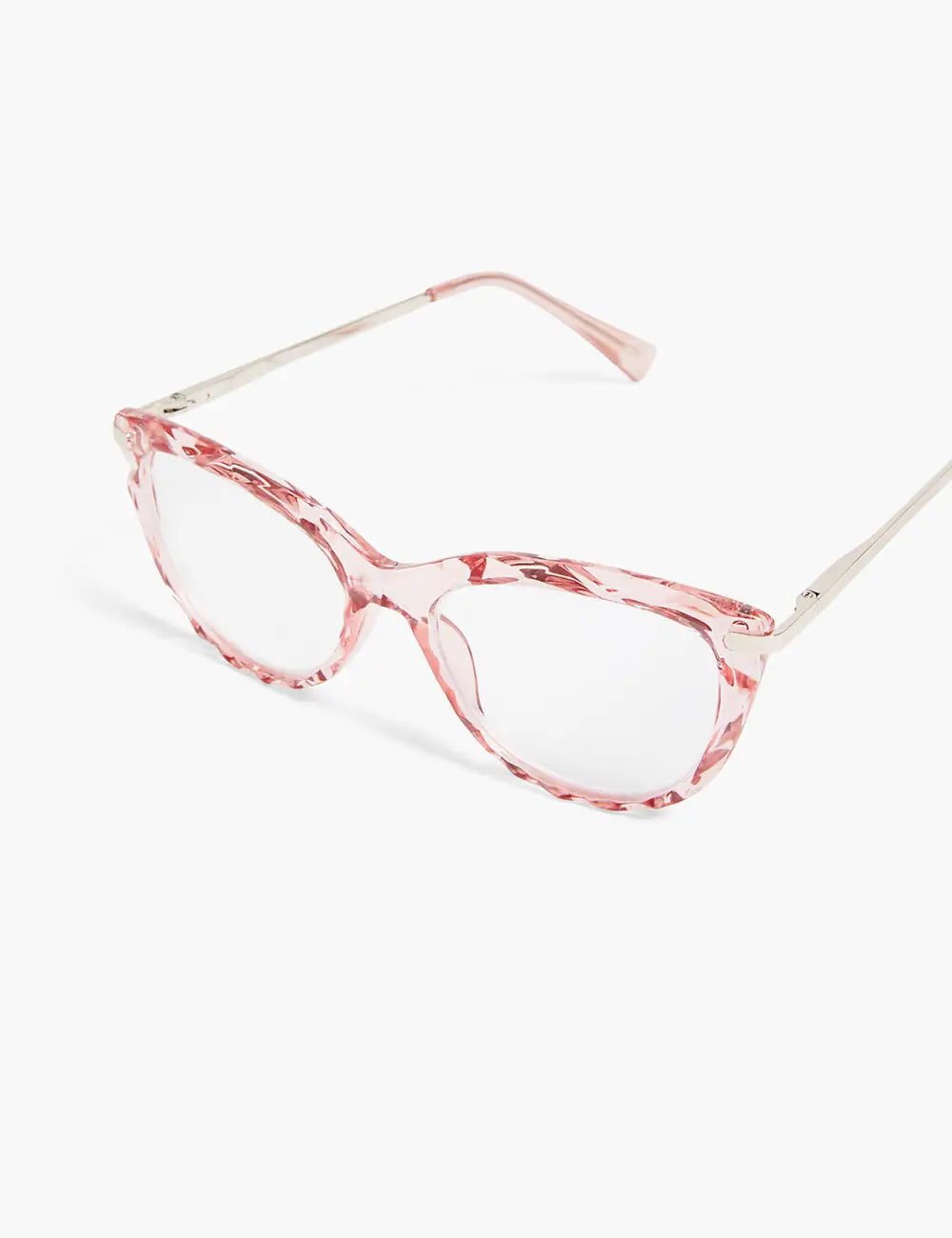 Textured Cateye Reader Glasses
