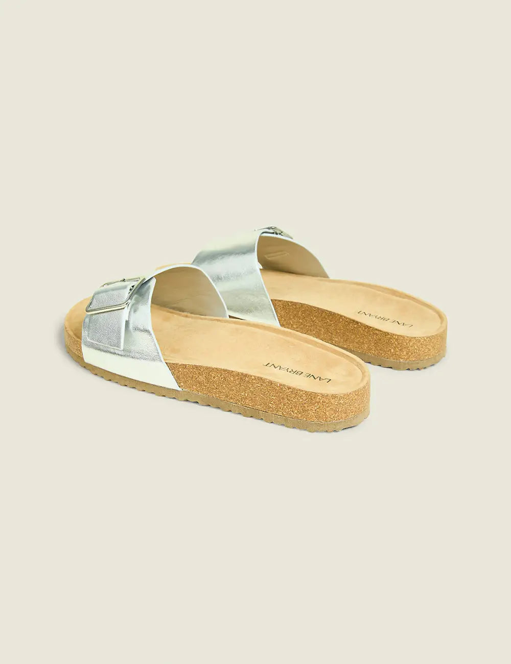 Dream Cloud Buckle-Detail Slip-On Sandal