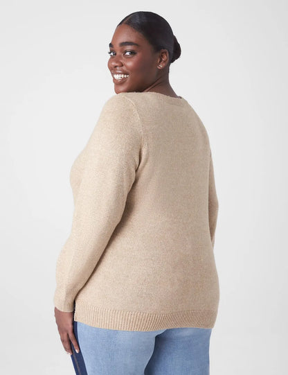 Classic Tunic Pullover Cable Knit Sweater