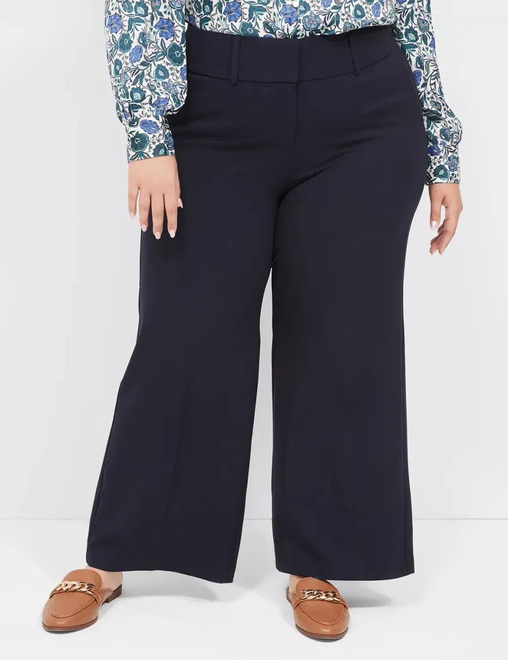 High-Rise Perfect Drape Wide Leg Pant
