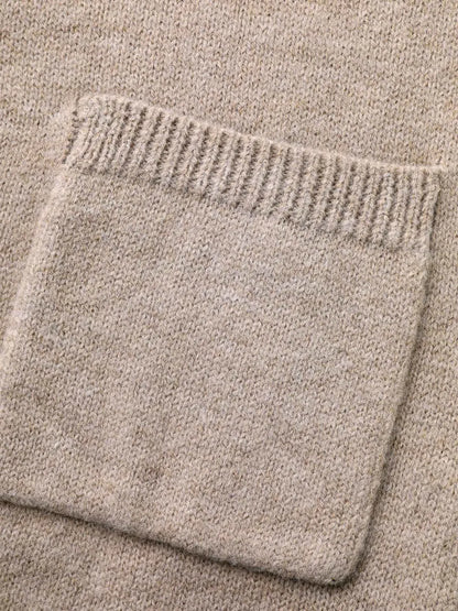Airy Cozy Shawl Collar Wool Cardigan