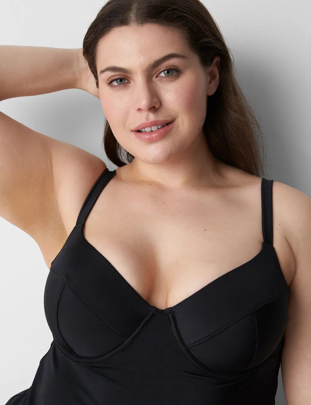 Fitted Underwire Balconette Swim Tankini