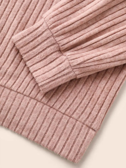 Solid Pit Strip Stretch Sweatshirt