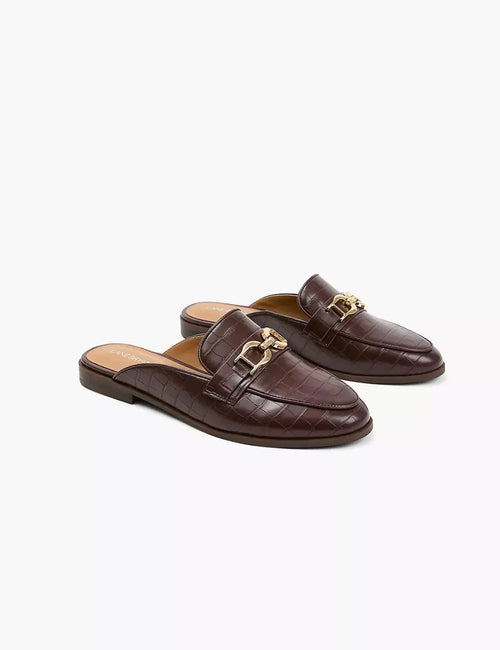 Dream Cloud Faux-Leather Dressy Mule