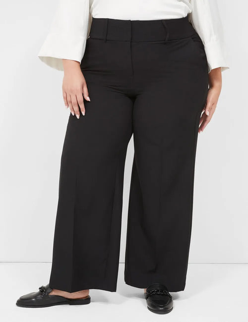 High-Rise Perfect Drape Wide Leg Pant