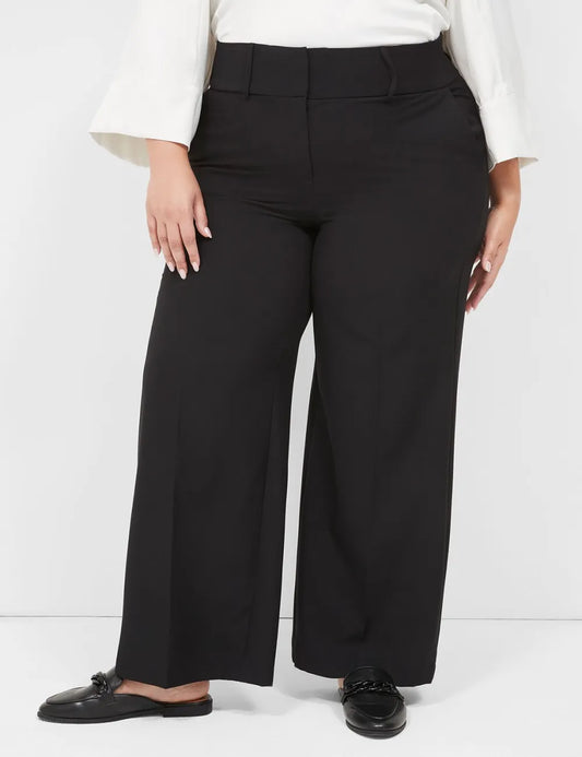 High-Rise Perfect Drape Wide Leg Pant