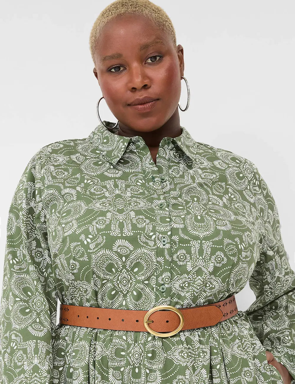 Reversible Perforated Faux-Leather Versatile Belt