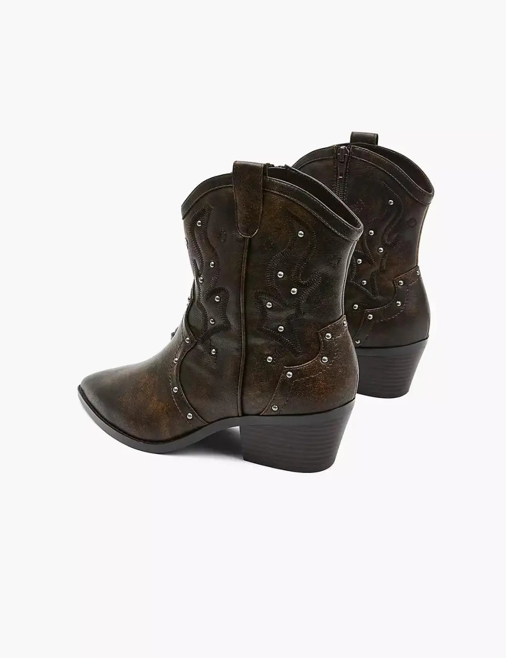 Dream Cloud Embellished Western Ankle Boot