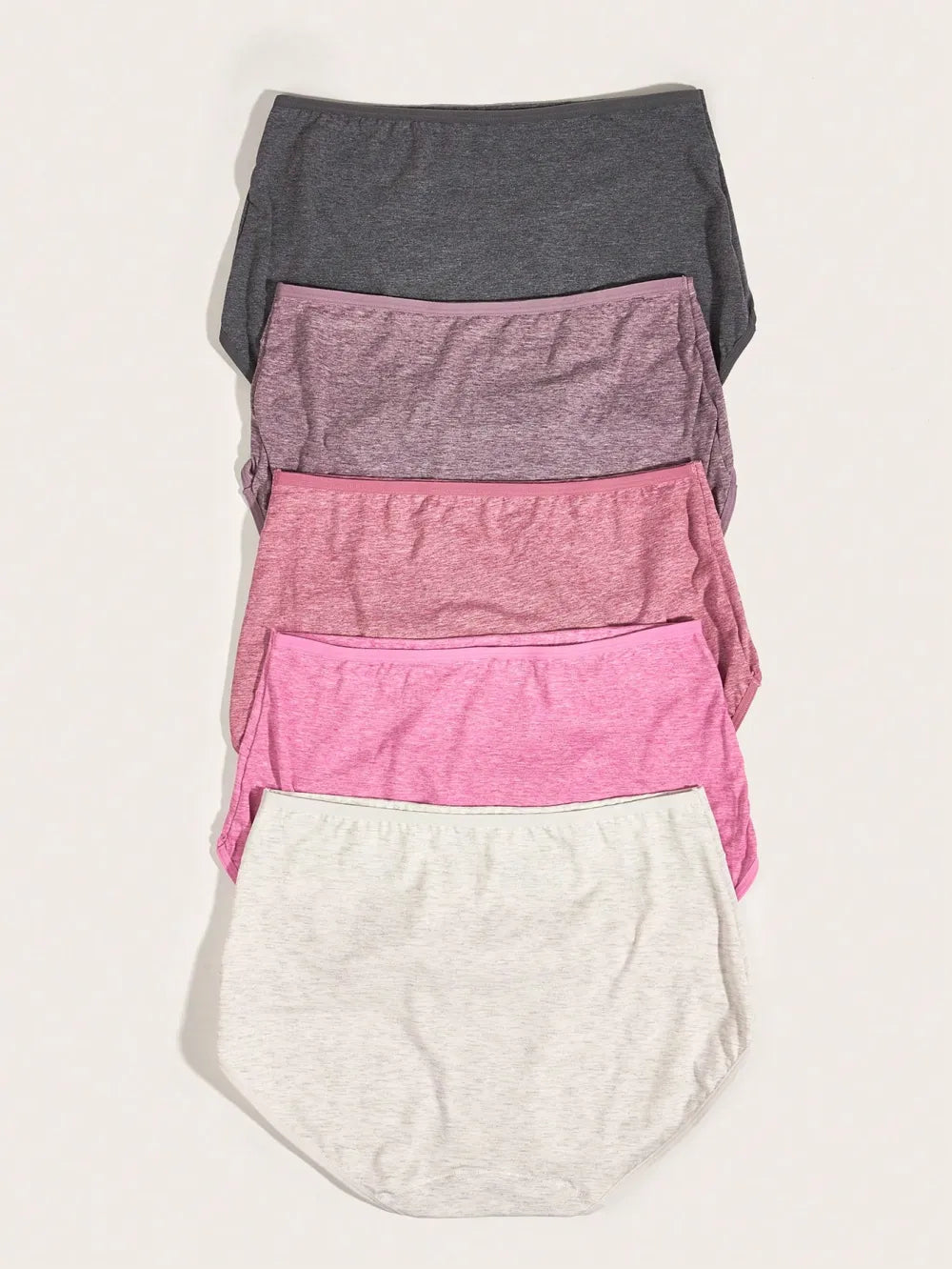 Plus 5 pack Solid Panty