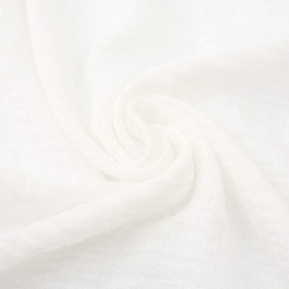 Soft Cotton Hemp Scarf Wrap Long Hijab Scarves for Women