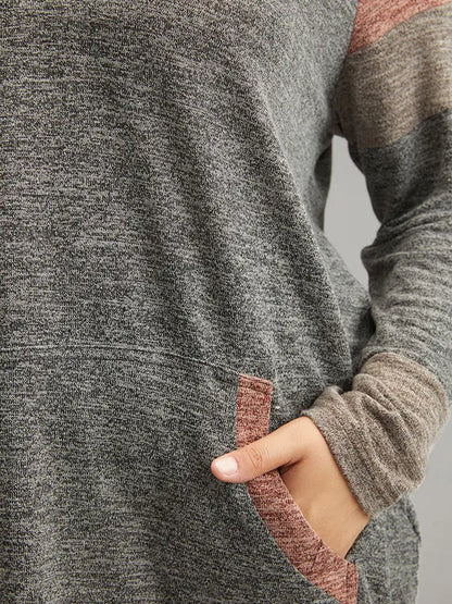 Contrast Pocket Raglan Sleeve T-Shirt