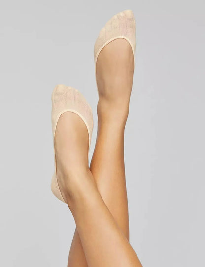 2-Pack Foot Liners - Lace & Solid