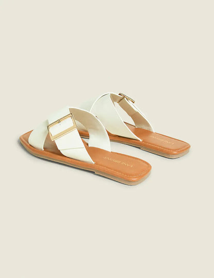Dream Cloud Criss-Cross Slip-On Sandal