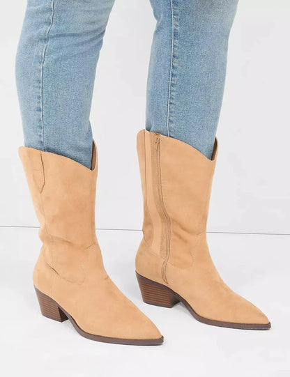 Wide Calf Dream Cloud Western Boot