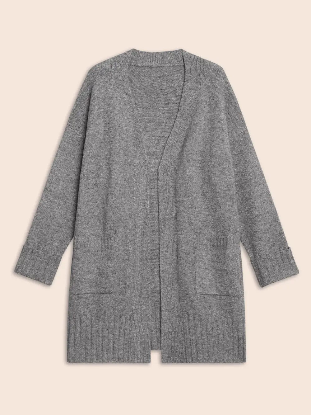 Airy Cozy Long Open Cardigan