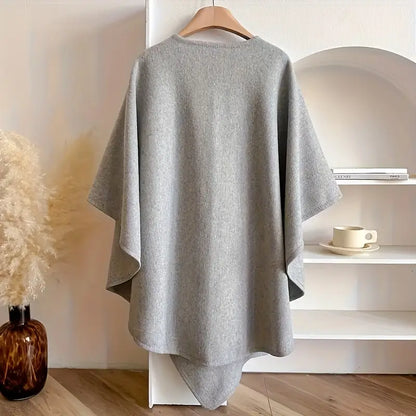 Teysia - Soft-Touch Draped Shawl