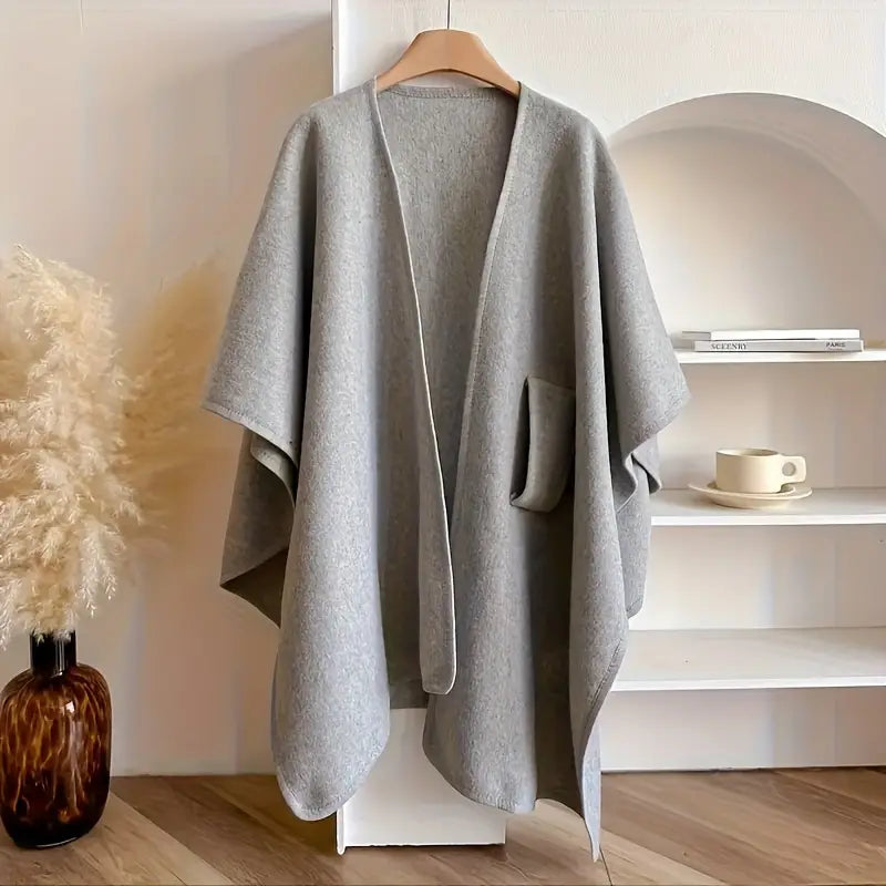 Teysia - Soft-Touch Draped Shawl