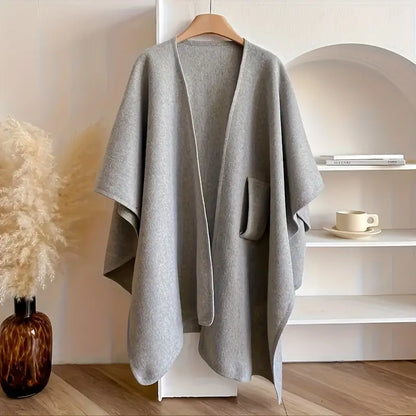 Teysia - Soft-Touch Draped Shawl