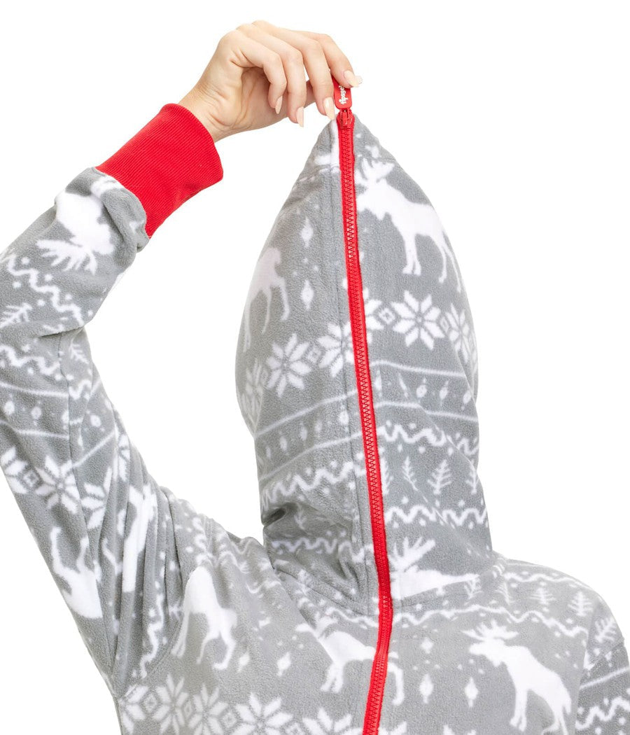 Women's Grey Moose Jumpsuit