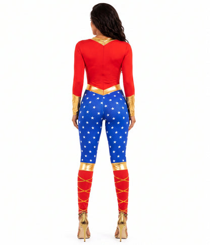 Superhero Wonder Lady Costume