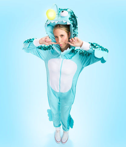Women's Angler Fish Light Up Costume