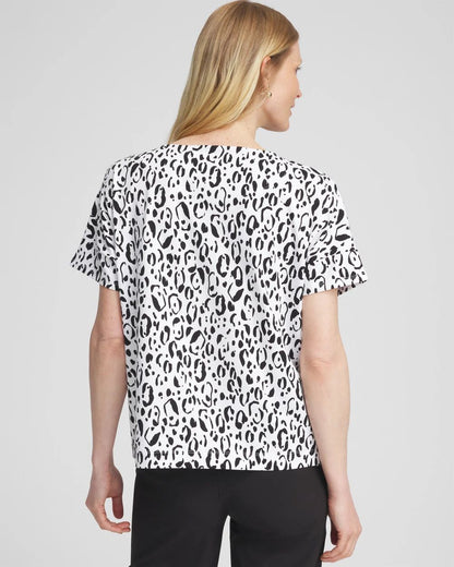 Zenergy® UPF Animal Print Pocket Tee
