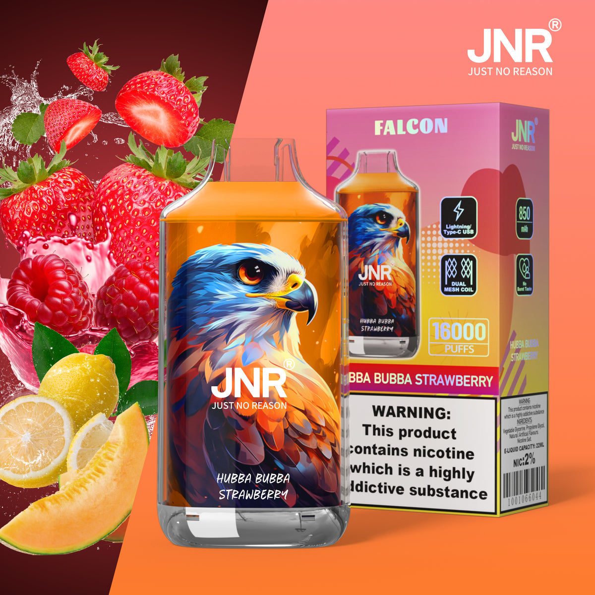 JNR FALON 16000 16K Puffs Original Edition Disposable Vape