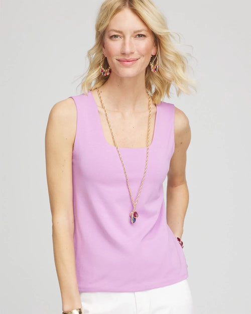 Contour CottonTM Square Neck Tank