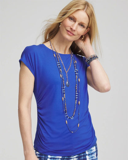 Cap Sleeve Dolman Tee