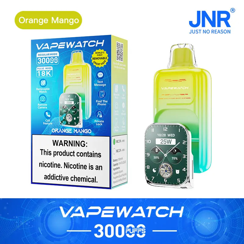 JNR Vape Watch 30000 30K Puffs Original Smart Disposable Vape